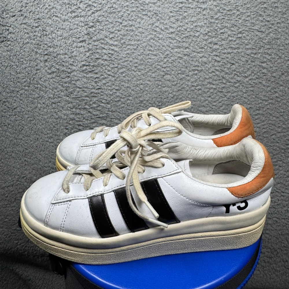 Adidas Y-3 Hicho Yohji Yamamoto White Black Orange Platform Sneakers FX1747 6